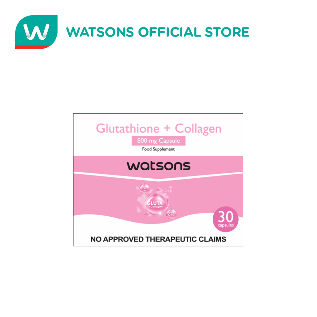 Watsons Generics Glutathione and Collagen capsules